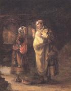 Willem Drost Ruth declares her Loyalty to Naomi (mk33) oil painting reproduction